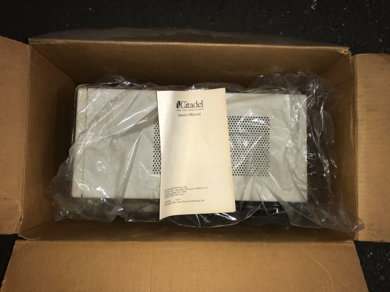 Citadel Power Line Conditioner, #LC1400, Free Shipping To Lower 48,With Warranty