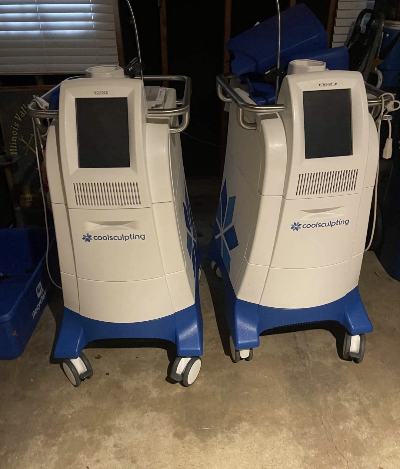 ZELTIQ CoolSculpting Breeze Cart-Mounted System w/ User Manual & CoolMini Card