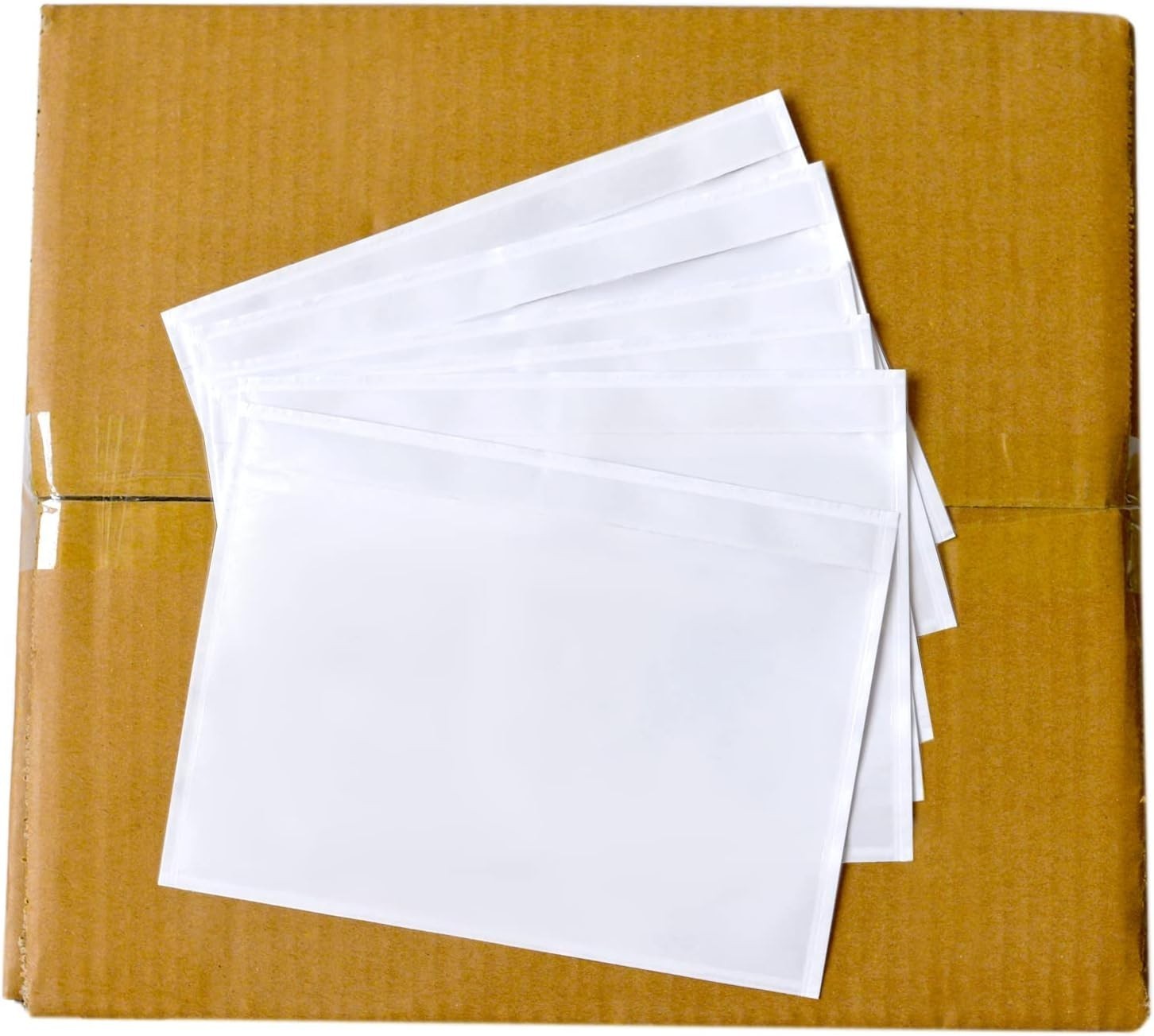 Shipping Label Sleeves Clear Self-Adhesive Packing Slip Pouches Envelope