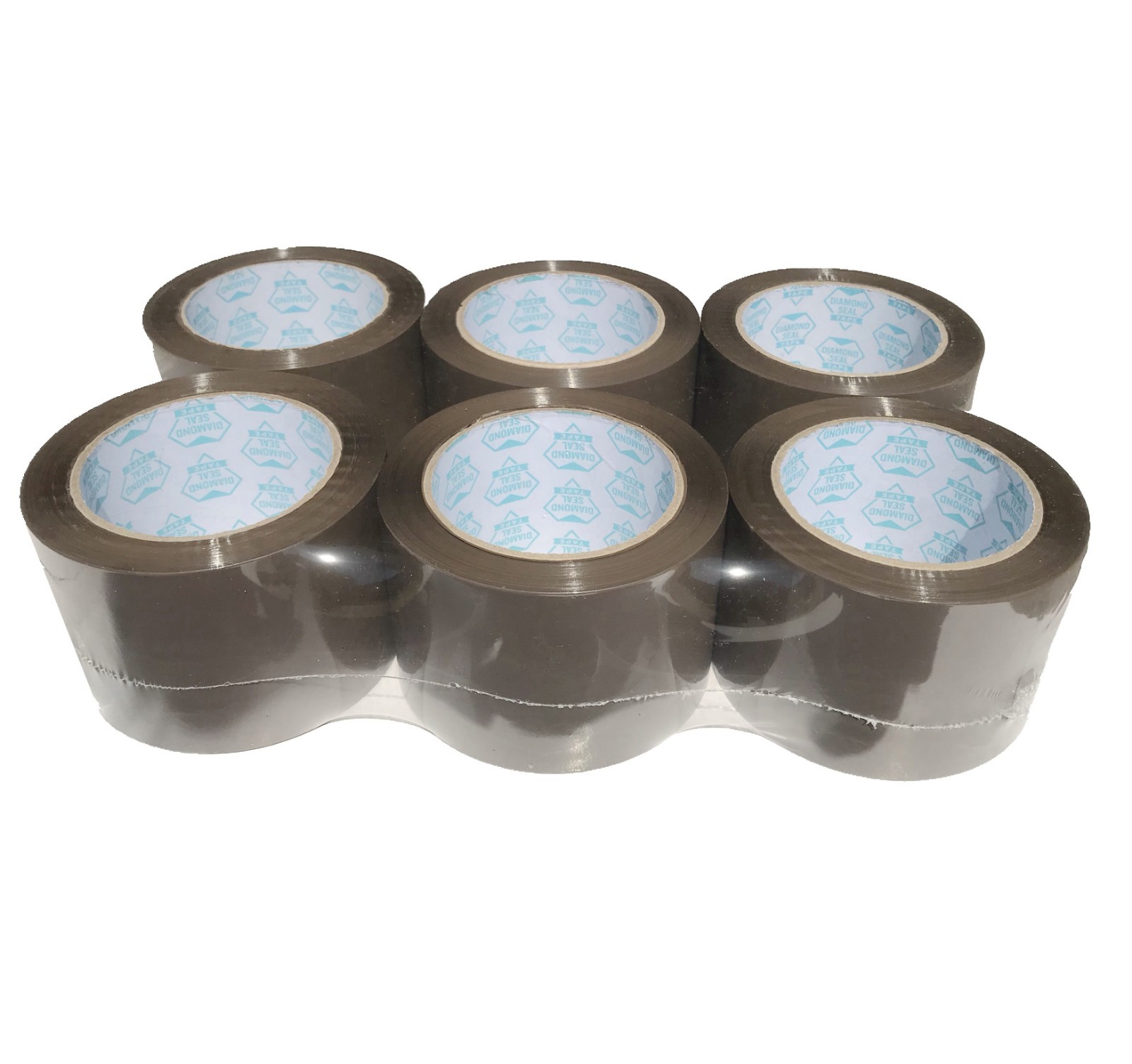 24 Rolls Brown Tan Carton Sealing Packing Tape Shipping 3 Inch 3″x110 yd 330′