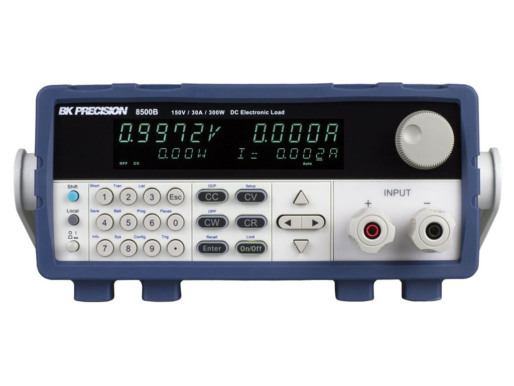 B&K Precision 8500B – Programmable DC Electronic Load, 300W