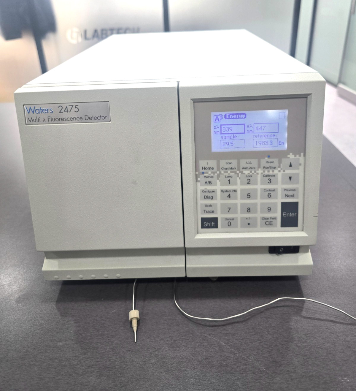 WATERS 2475 TUNABLE SINGLE OR MULTI-CHANNEL WAVELENGTH FLUORESCENCE DETECTOR