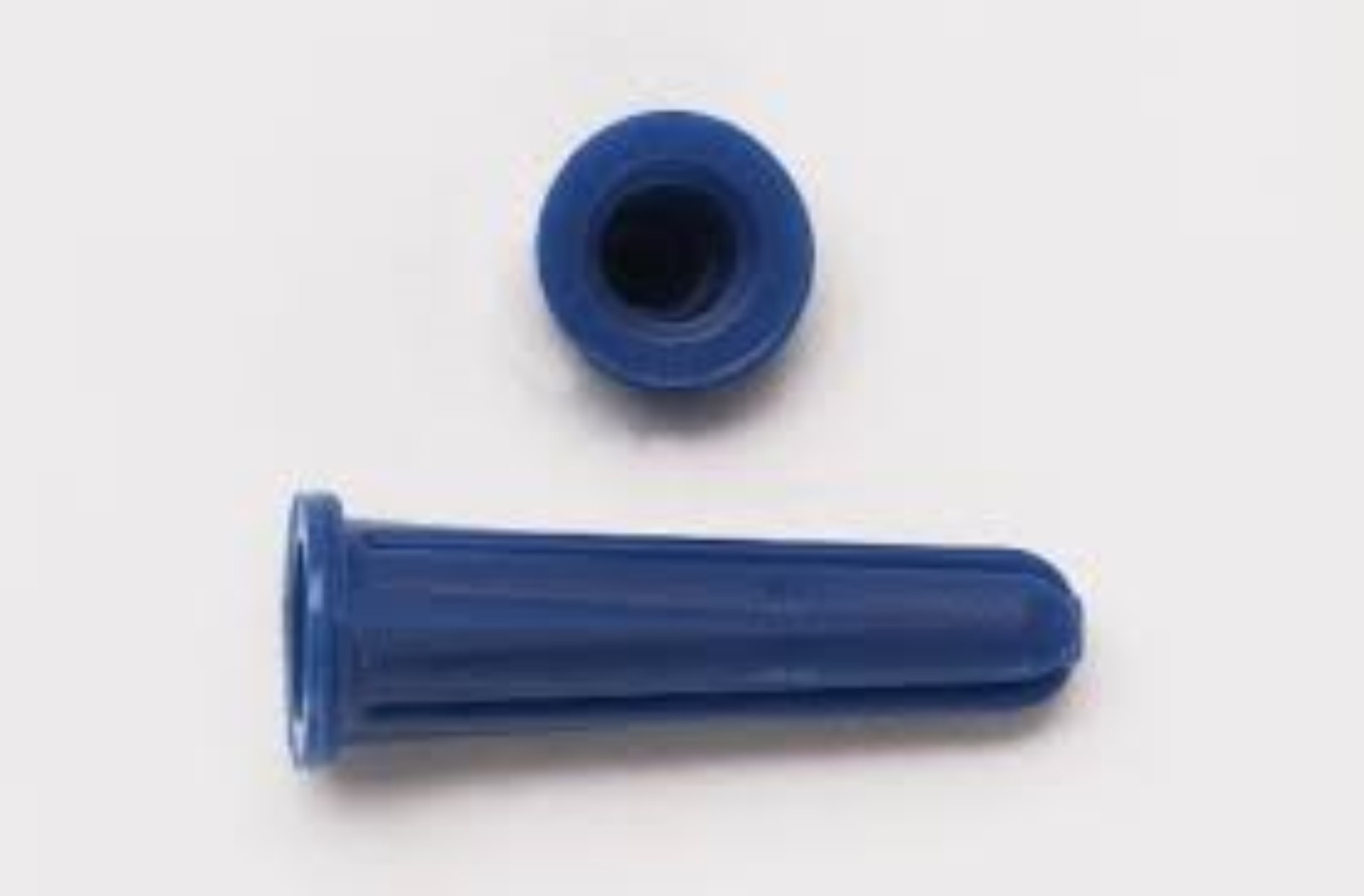 Conical Plastic Anchors Blue 3/4″, 7/8″, 1″ and 1-3/8″, Made In USA