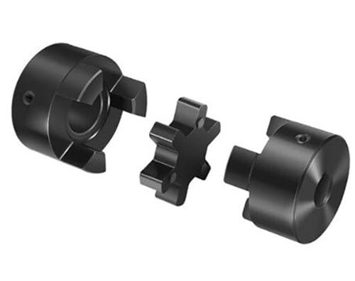 1″ to 1-5/8″ L150 Flexible 3-Piece L-Jaw Coupling Set & BunaN,NBR Rubber Spider