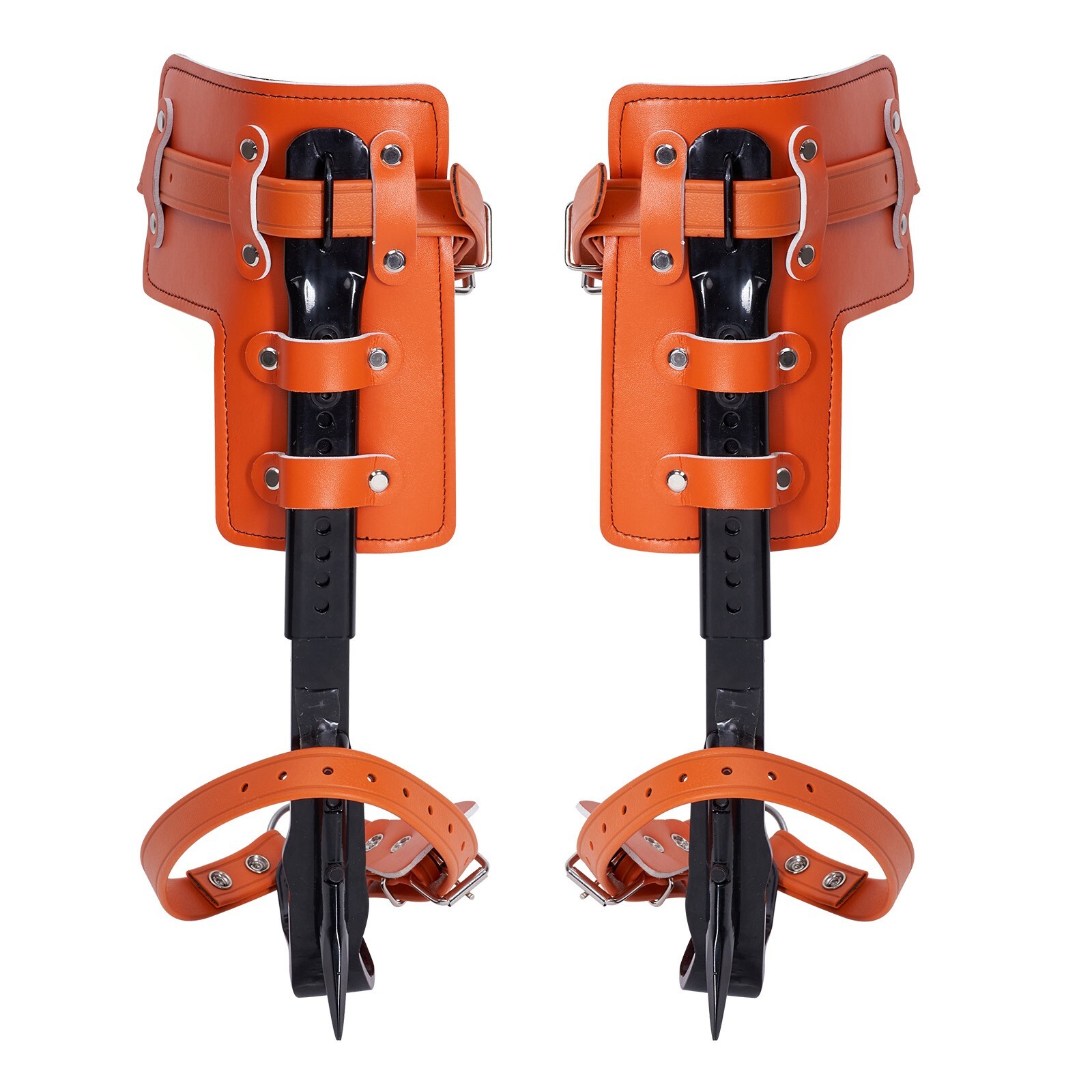 VEVOR Tree Climbing Spikes Set Climbing Spurs Alloy Steel Safety Rope Hareness