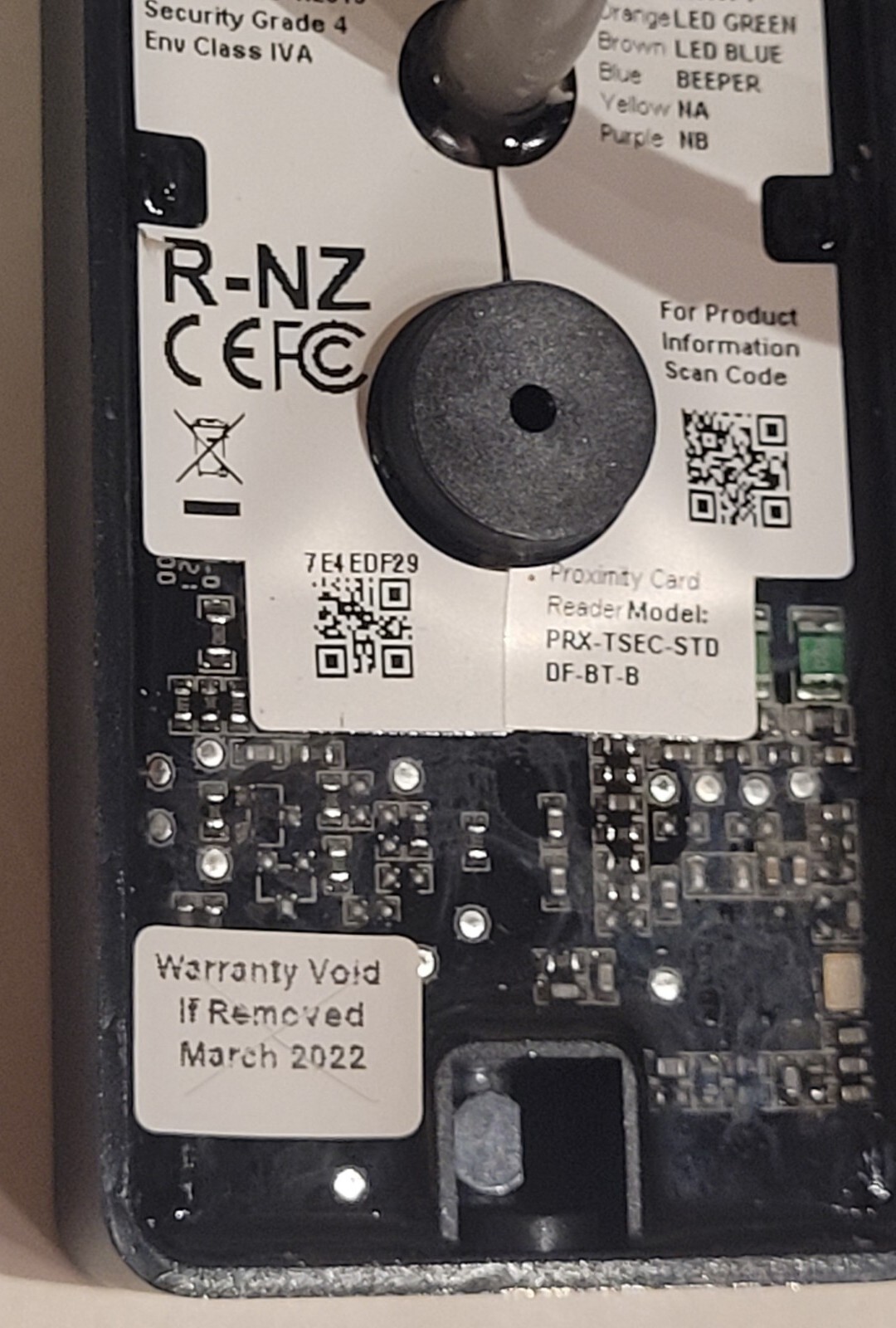 ICT tSec 13.56MHz/Bluetooth Reader Mullion Black PRX-TSEC-STD-DF-BT-B Brand New