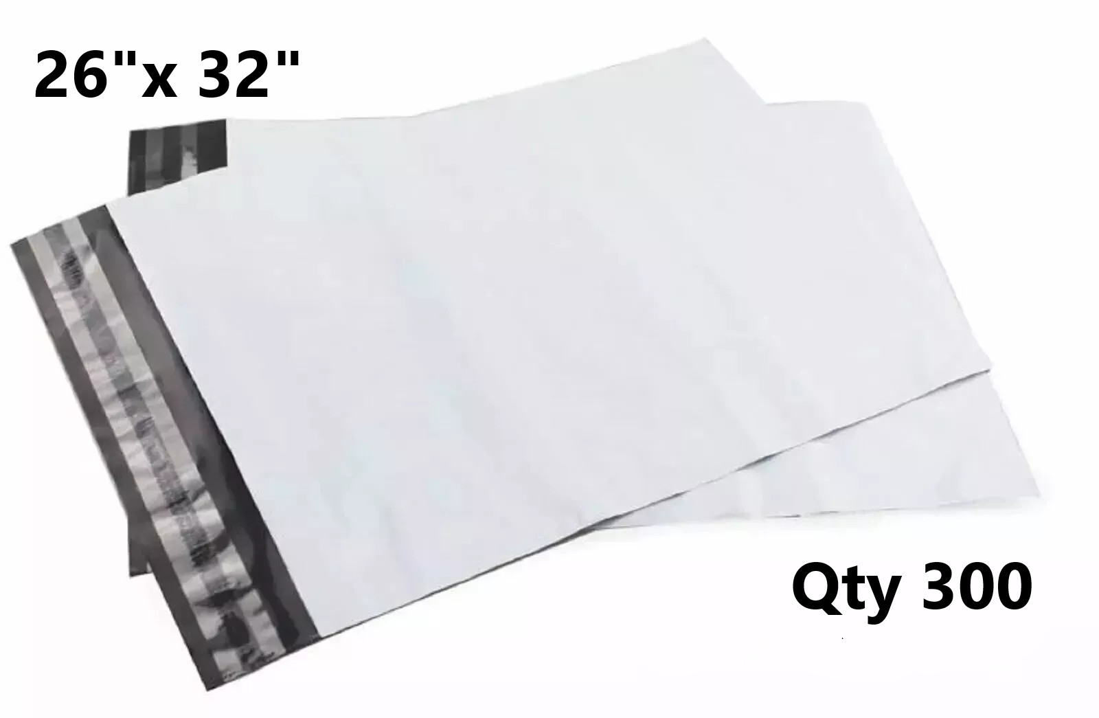 Poly Mailers Plastic Mailing Bags 12×15.5 14.5×19 24×24 17.5×20 26×32 19×24