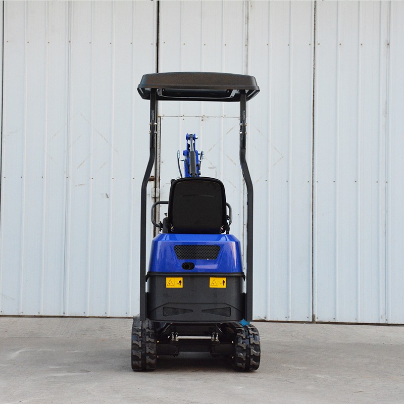 Free Ship Mini Excavator 1 Ton Digger 13.5hp Gas Tracked Crawler EPA Engine
