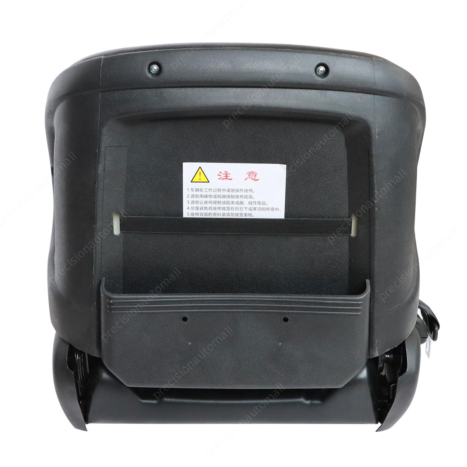 CONTOURED FOR TOYOTA FORKLIFT SUSPENSION SEAT W/ SEATBELT SWITCH PREMIUM QUALITY