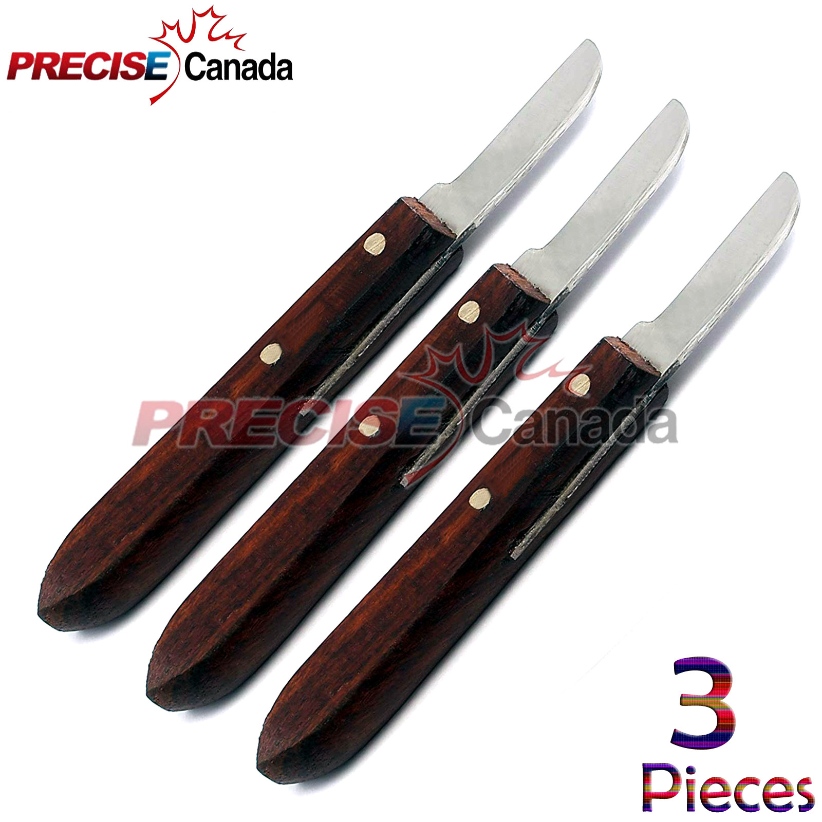 PRECISE CANADA 3 Pcs Dental Instrument Knife Type Buffalo Original 7R