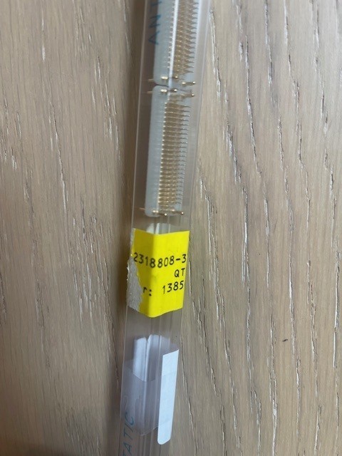 **24***2318808-3 Interposer 2 CONNECTORS 150-PIN INTERPOSER 0.05 IN PLASTIC TUBE