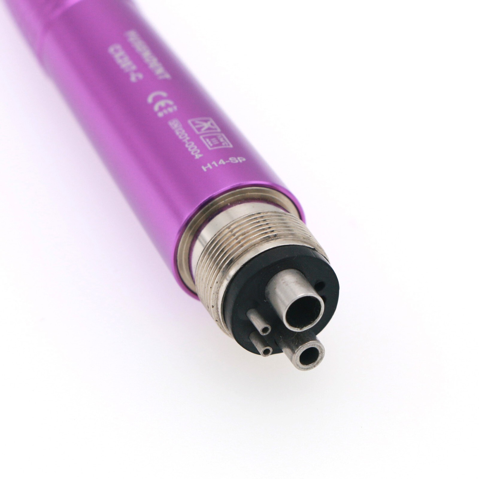 US COXO Dental High Speed 4 Holes Air Turbine Push Button Handpiece CX207-Purple