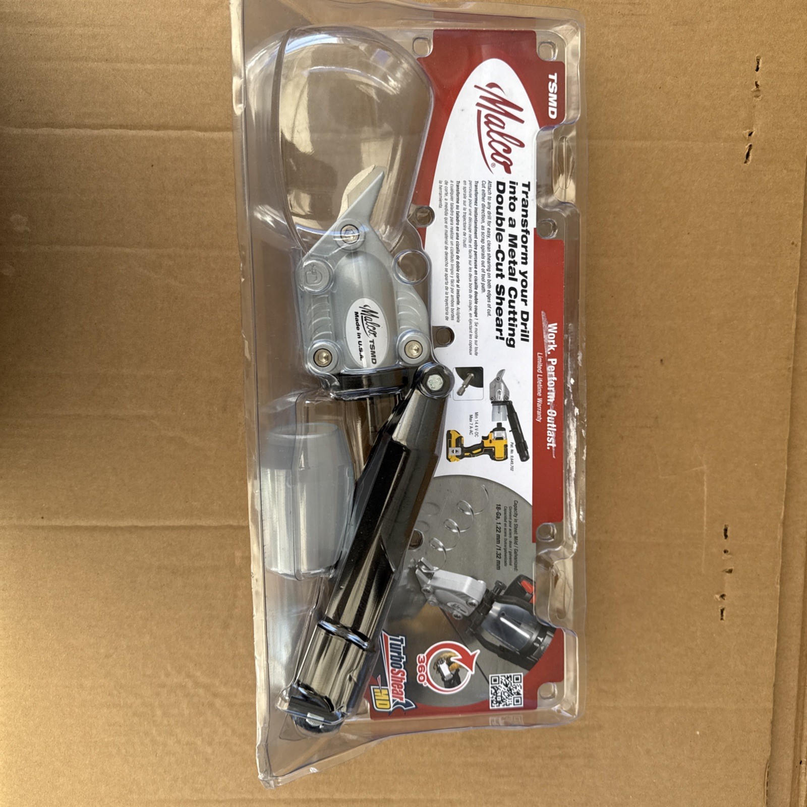 TSCM Corrugated Metal Turbo Shear Attachment