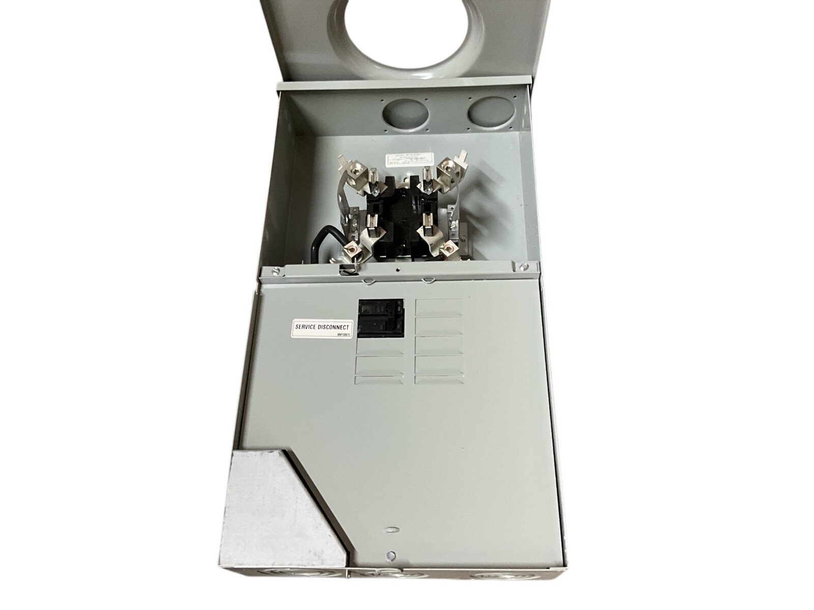 Midwest R101CB2 100A Metered Ringless Type; G90 Galvanized Steel Material; Zinc