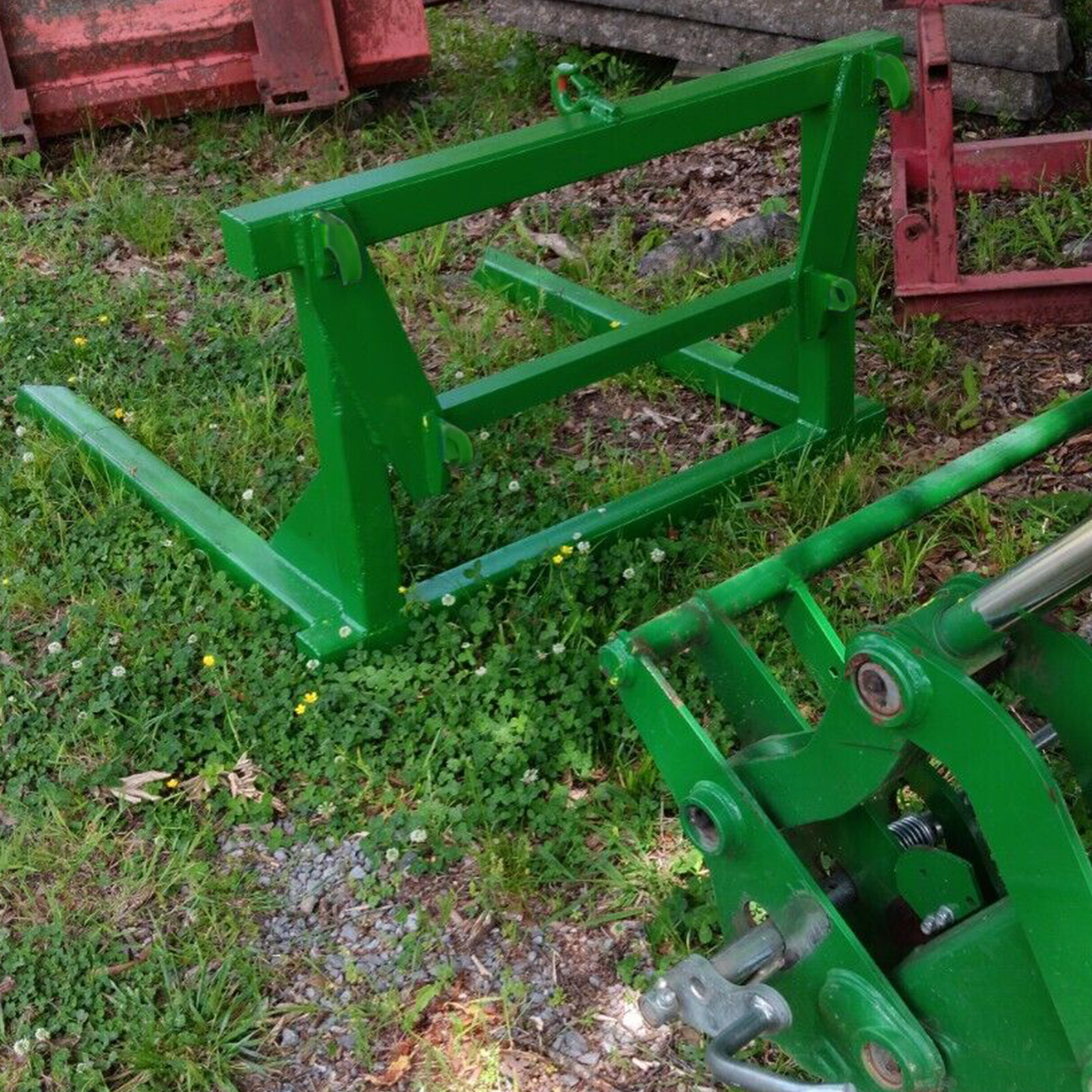 Fits John Deere Global Euro Style Tractor Attachment Weld on Mounting Brackets