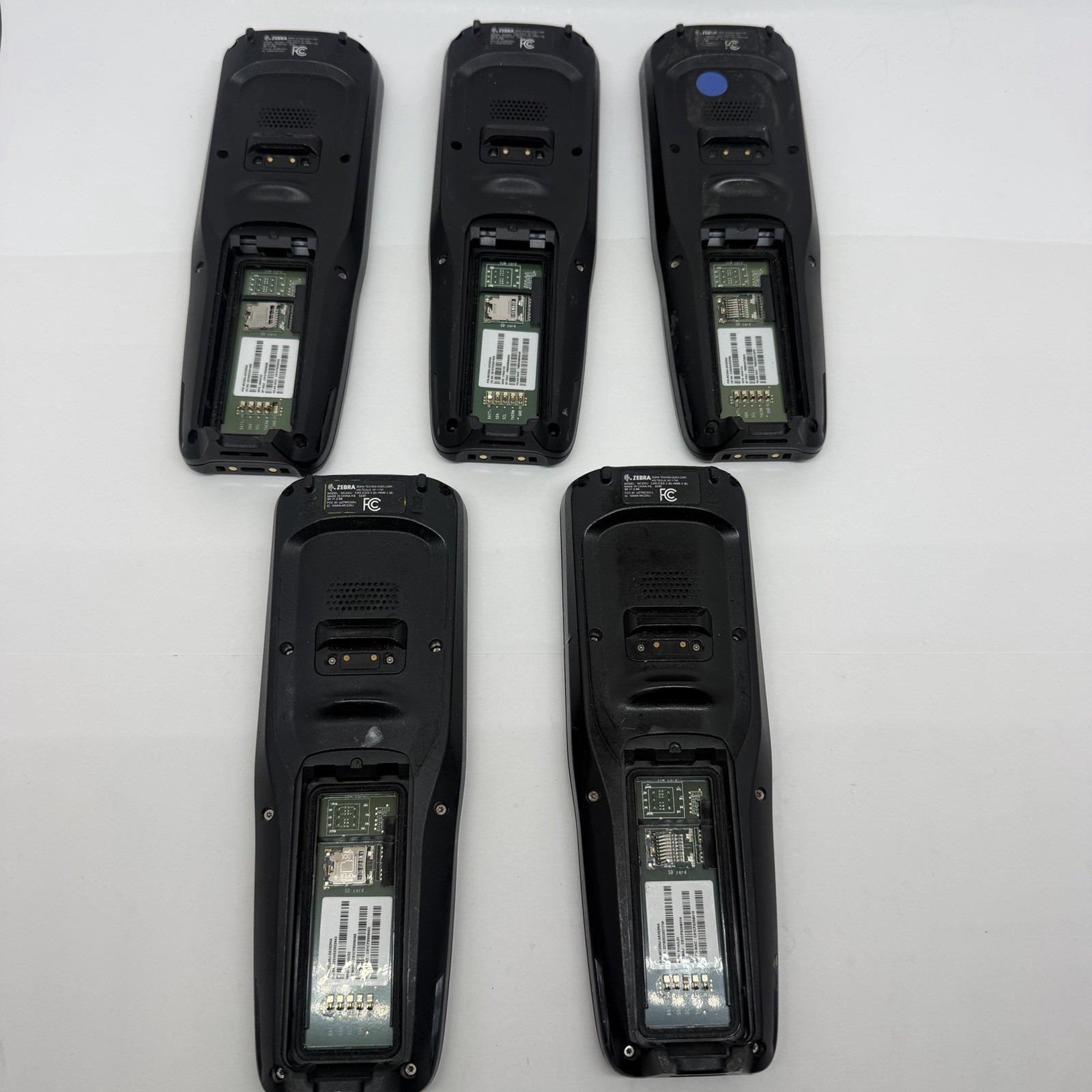 Lot Of 5 Zebra MC2200 2GB 16GB Zebra Android Mobile Computer MC220J-2A3S2NA