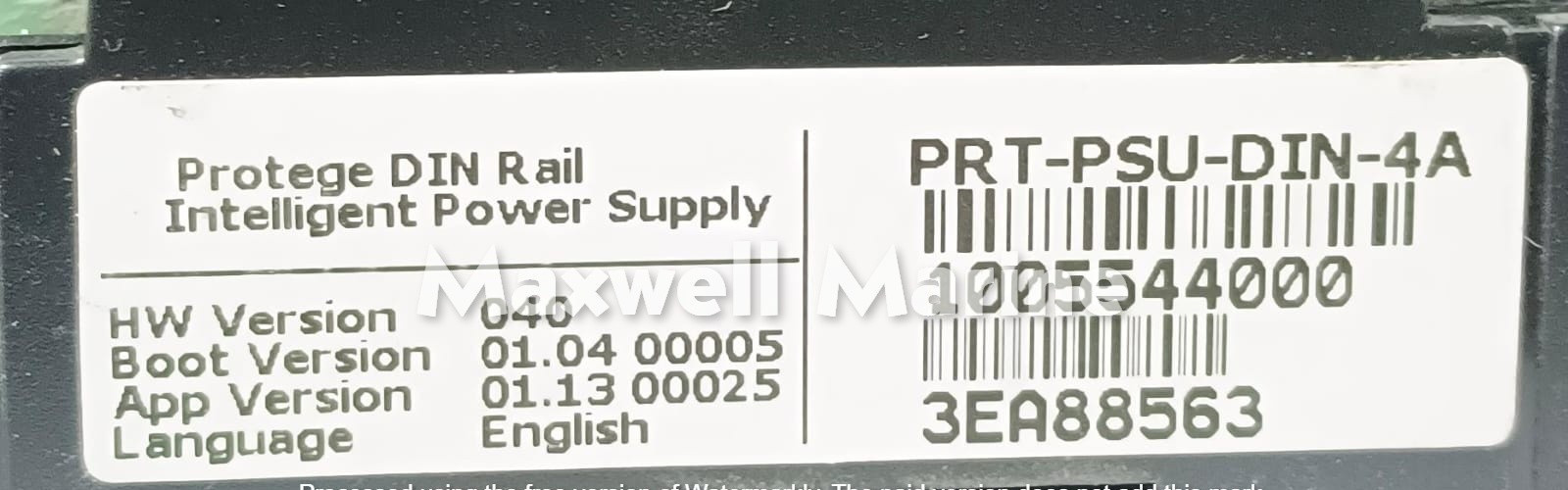ICT PRT-PSU-DIN-4A Protege DIN Rail 4A Intelligent Power Supply (1 Piece)