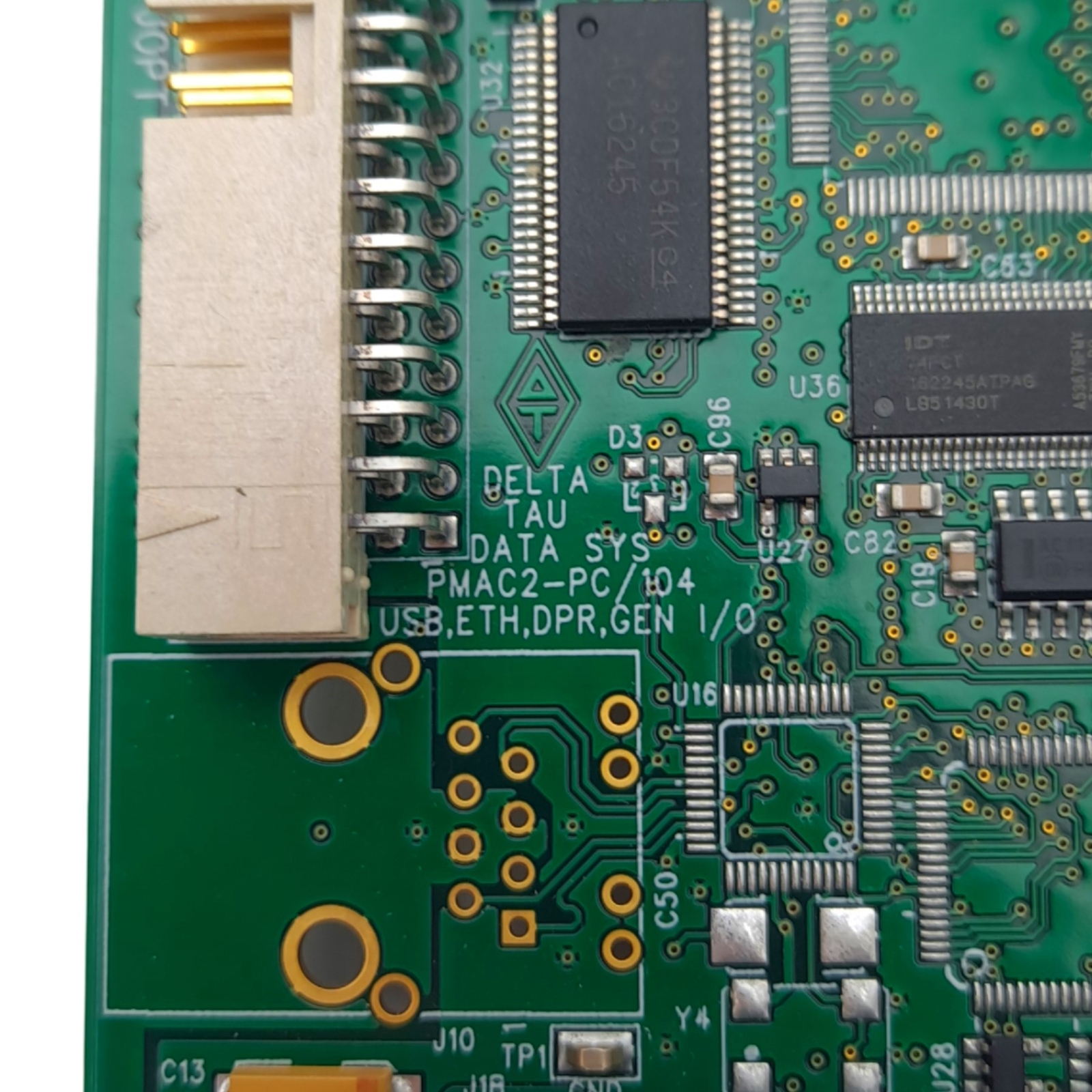 Delta Tau PMAC2-PC/104 603672-10A USB,ETH,DPR,GEN I/O Multi Axis Control Board