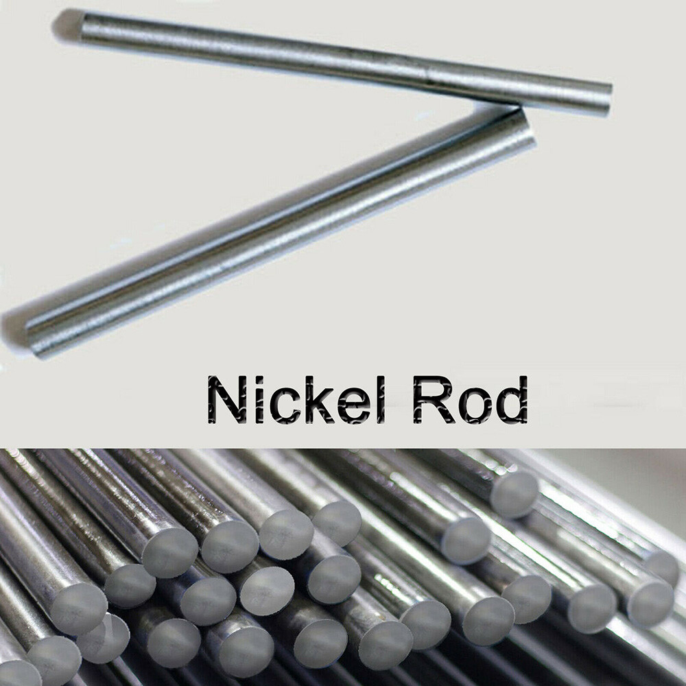 Pure Nickel Ni Alloy 99.9% Round Bar Rod For Electroplating Anode Size 6x100mm