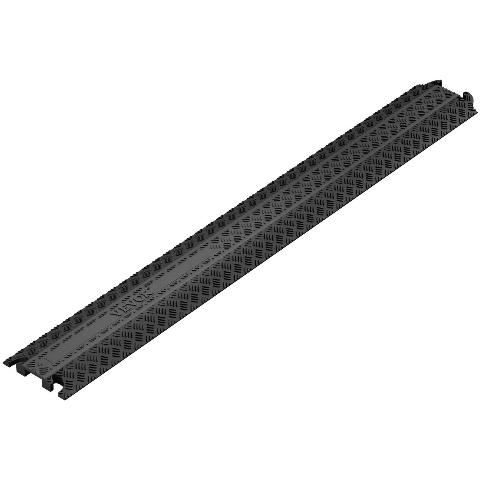 VEVOR 2 PCs 39 in Speed Bumps 2000 lbs Cable Protector Ramp Drop Over Cord Cover