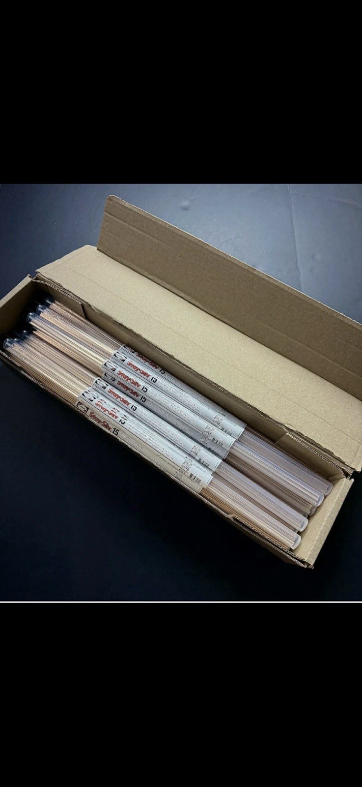 (4 tube pack ) Harris Stay Silv 15% brazing rod P# 15620F1