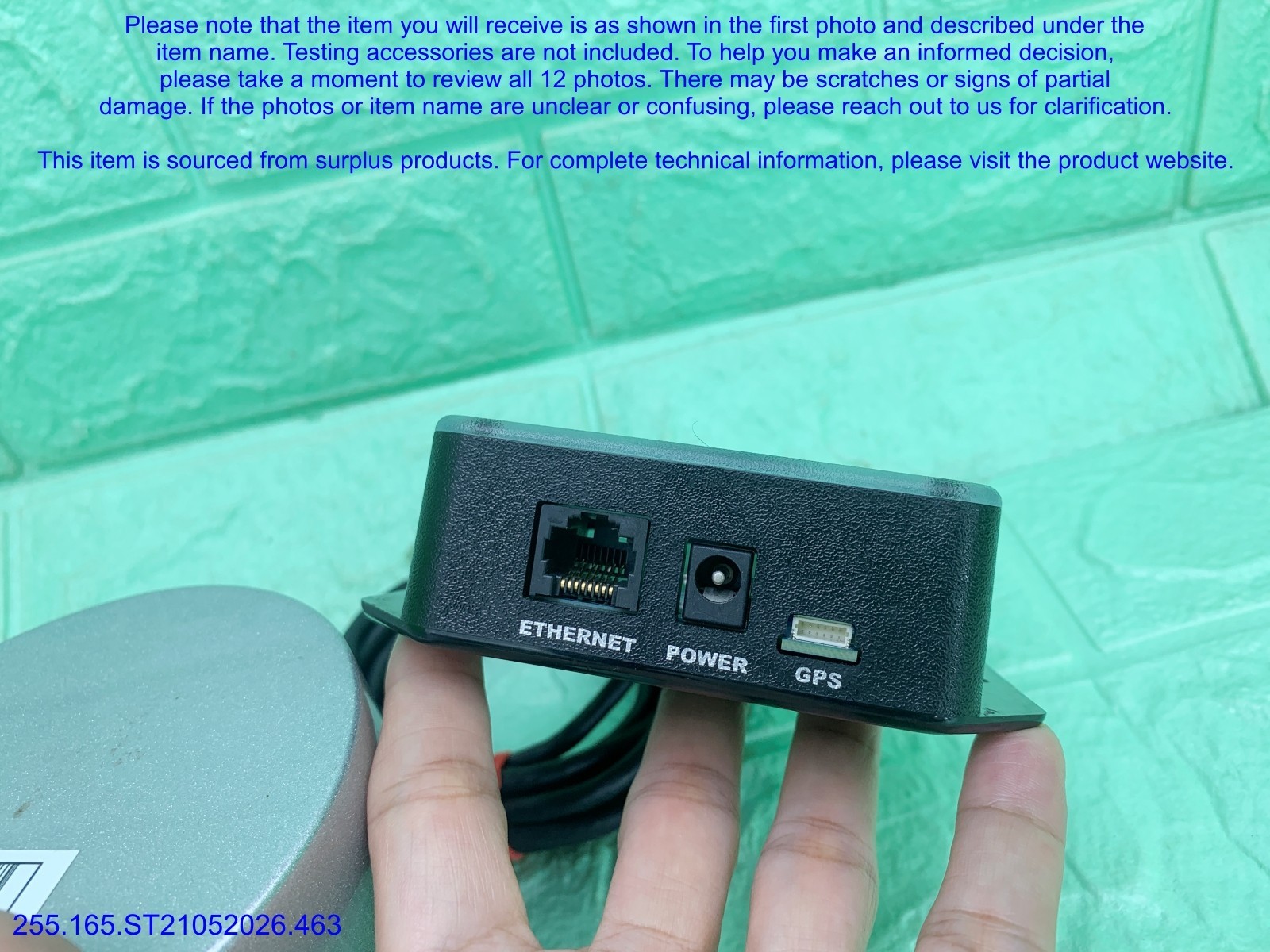 Velodyne VLP-32C Ultra Puck 32CH. LiDAR Sensor as in photos, sn:1138, DHL