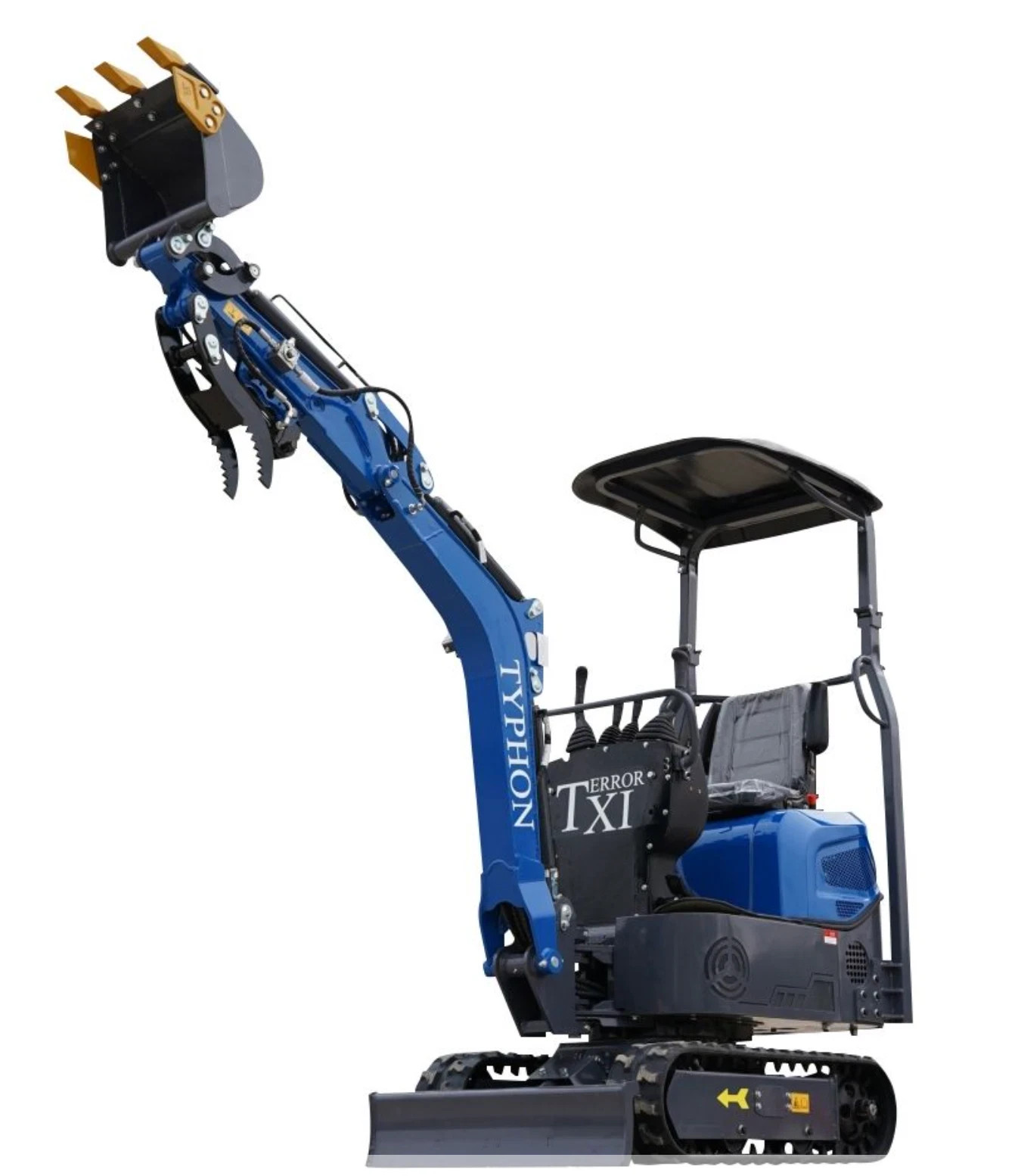 13 Attachments Bundle TERROR XI Mini Excavator Digger 13.5hp Gas B&S EPA Engine
