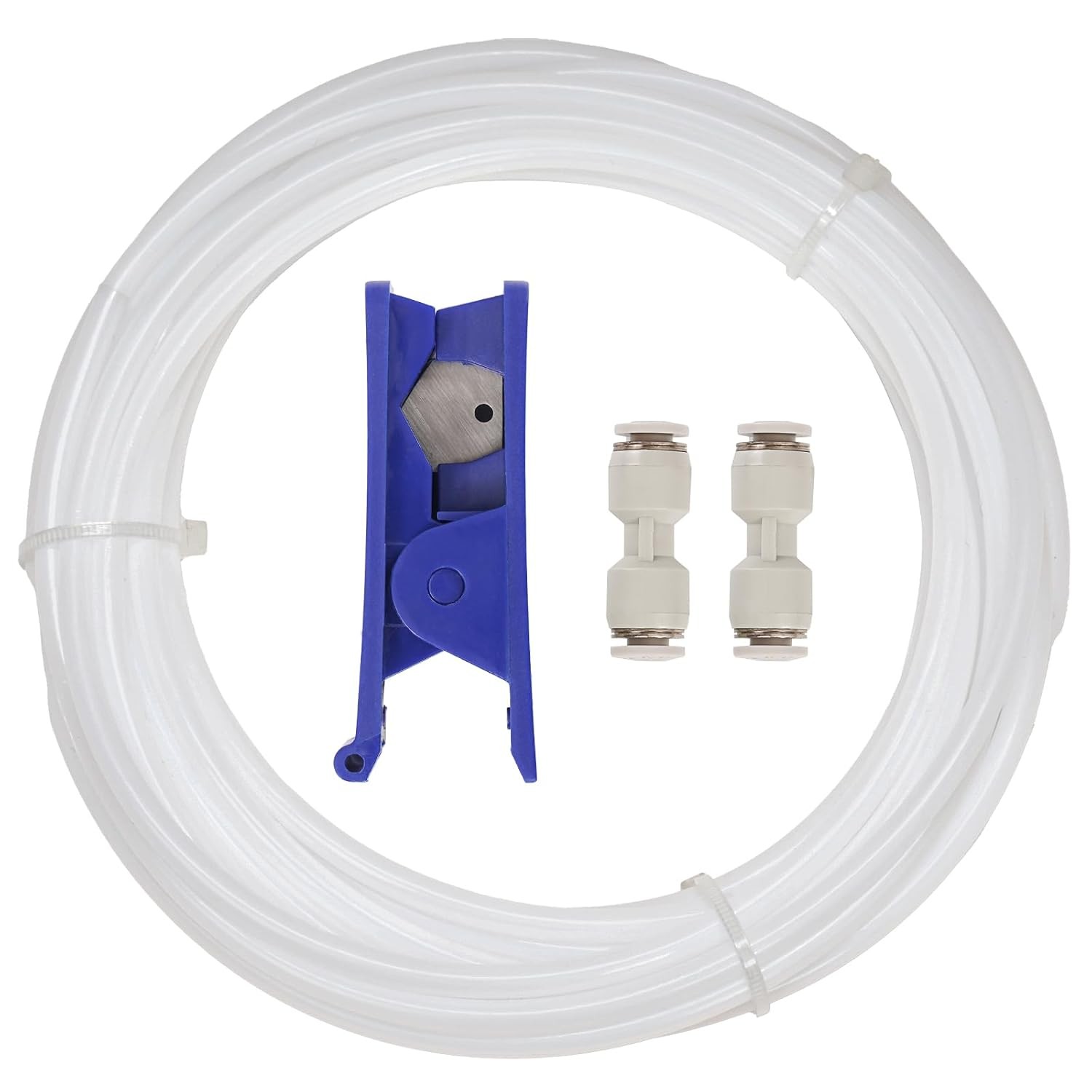 Sovol PTFE Tube 2.5mm ID 4mm OD 5M w/2 Couplers Cutter Coil Hose 3D Printer