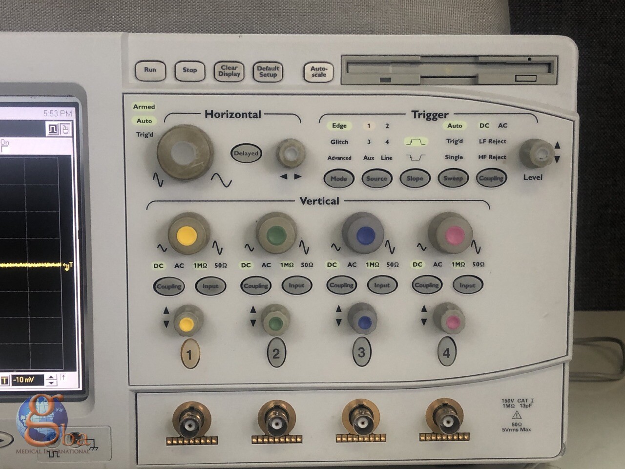 Agilent HP Philips Infiniium Oscilloscope 54831M 600 MHz 4 GSa/s