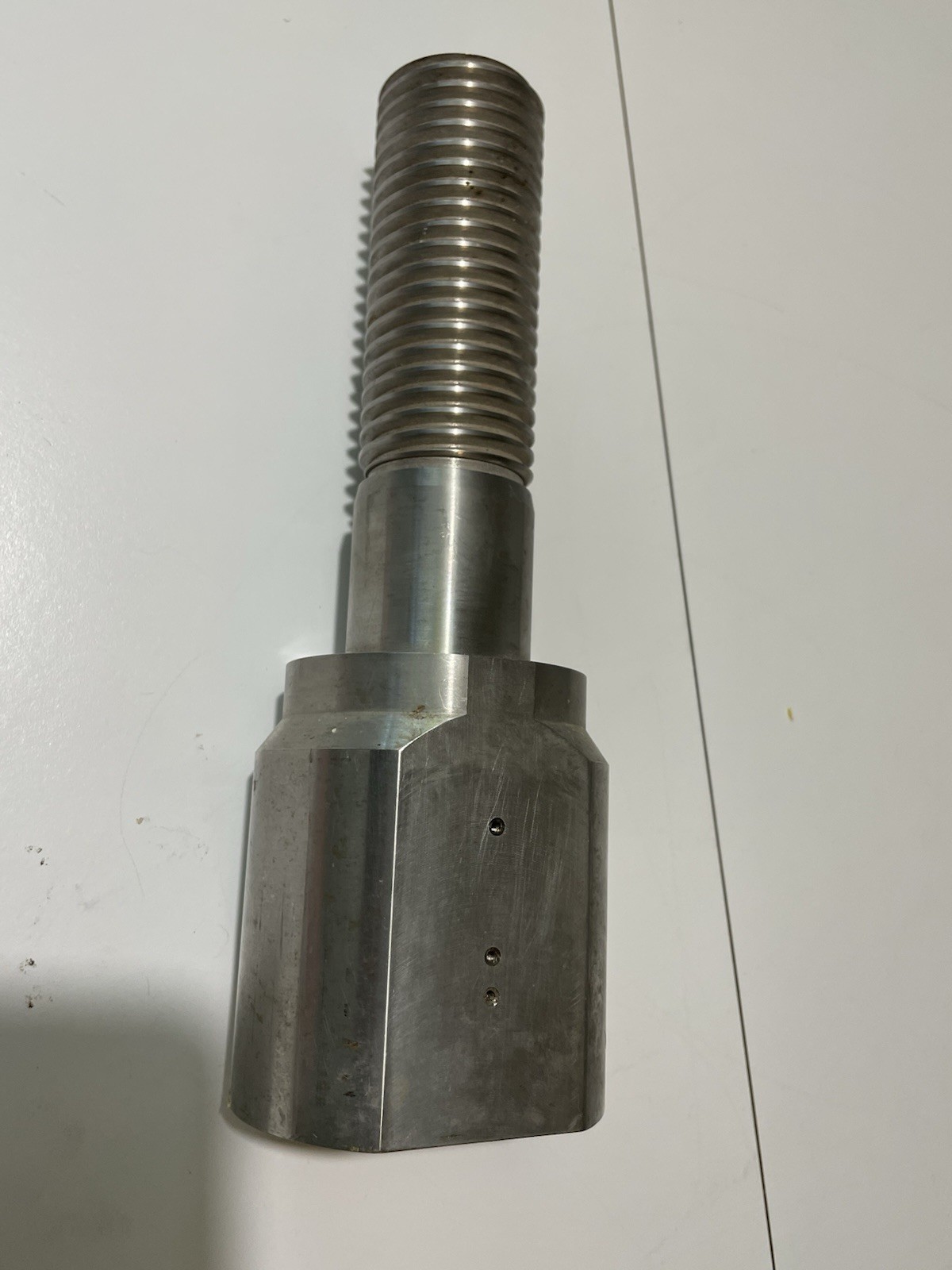 Industrial Hydraulic Valve Body Manifold Housing 9.75” 10 lb Appears Stainless