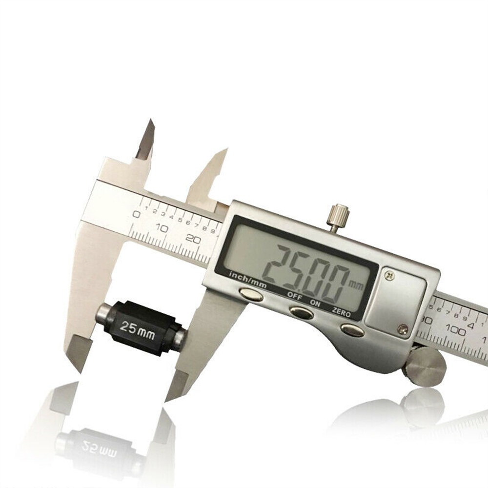 150mm Stainless Steel Caliper Vernier Micrometer Electronic Measuring Tool Ruler