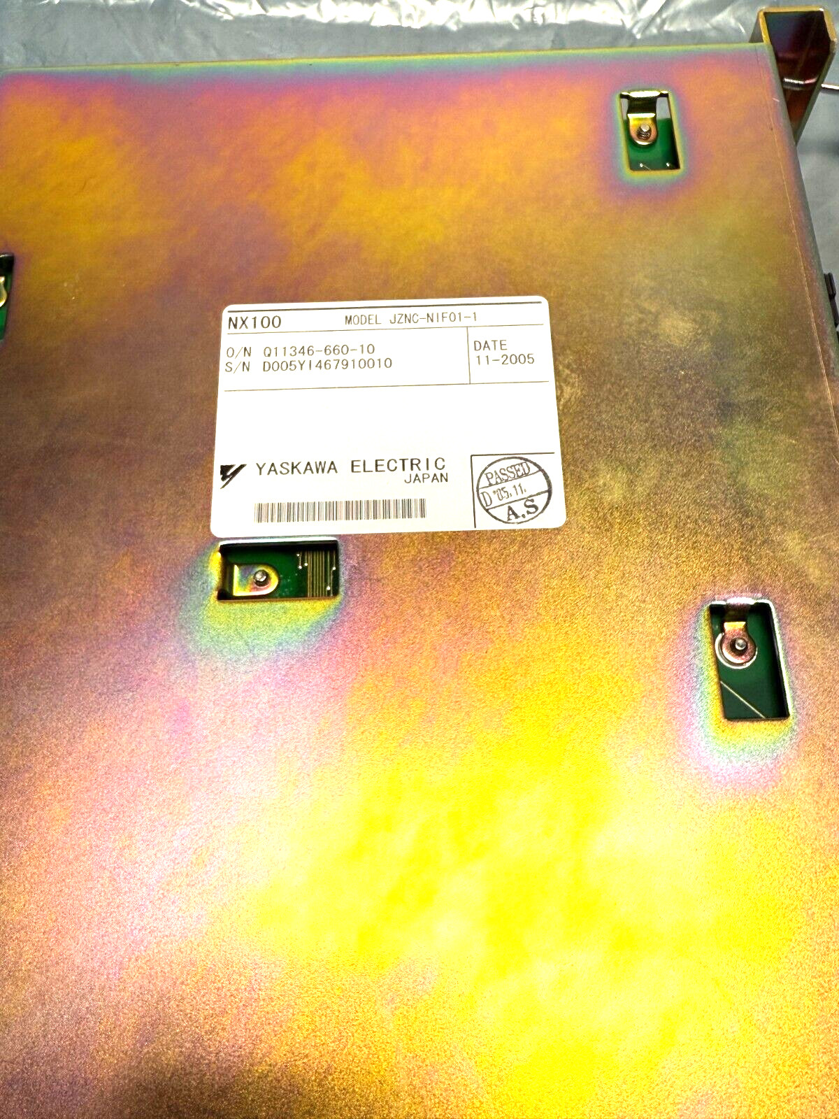YASKAWA JZNC-NIF01B-1 – Robot NX100 Communication Board