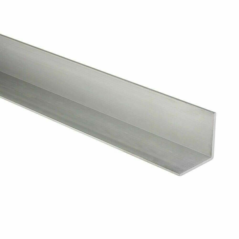 Aluminum Angle 1/8″ x 1-1/2″ x 4 Feet Long Unpolished Alloy 6061 90° Stock 48″