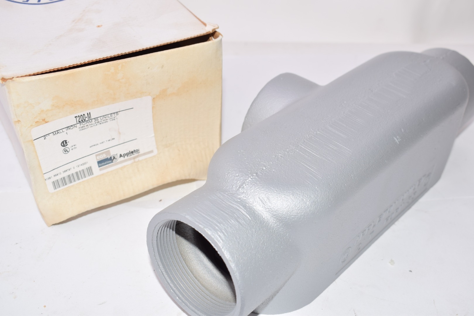 NEW, EGS, Appleton, 2”, Mall Iron, Form 35, Unilets, T200-M, Malleable Iron Uni
