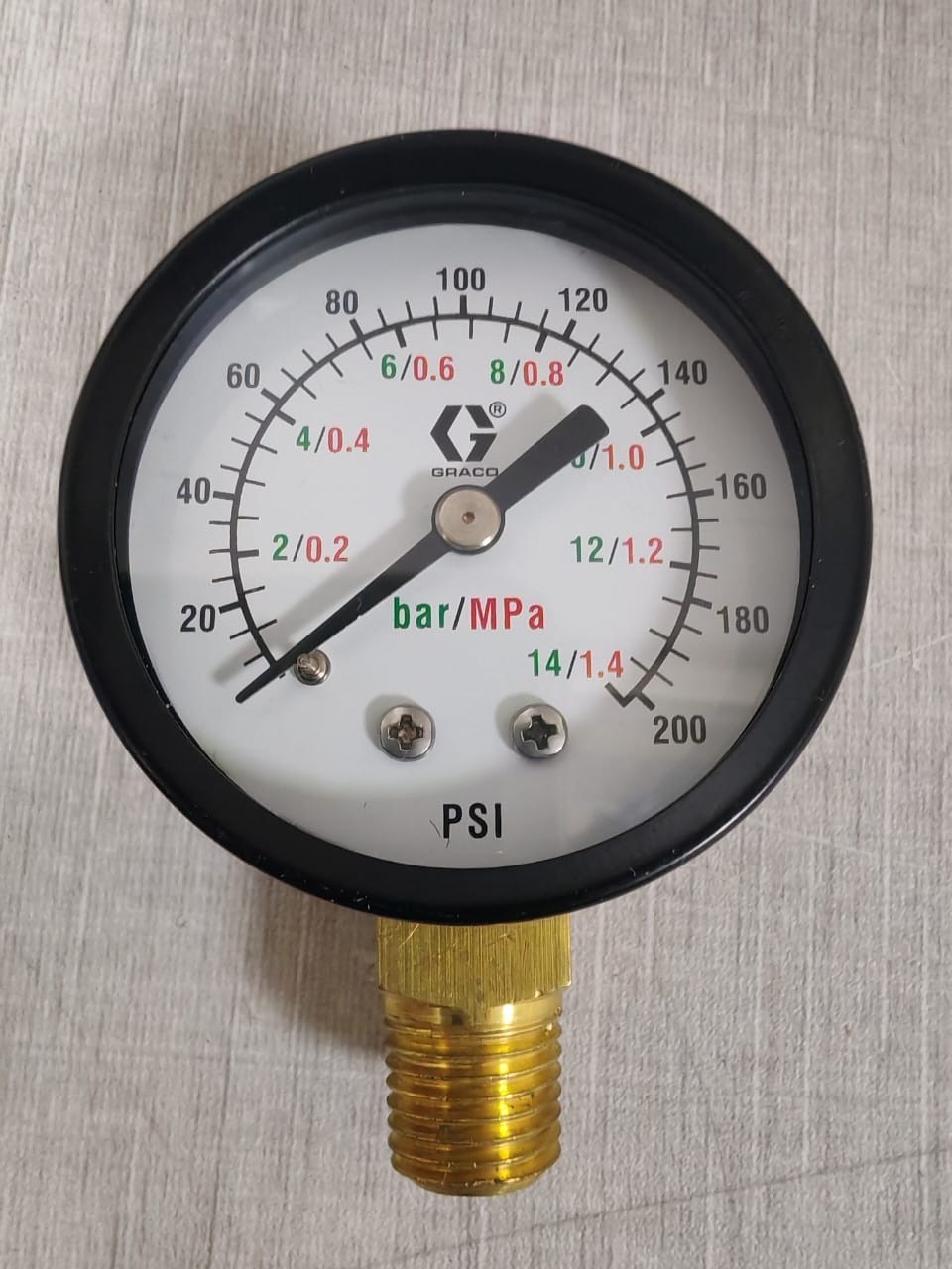 1 LOT 2PCS. GRACO 100960K15A GAUGE