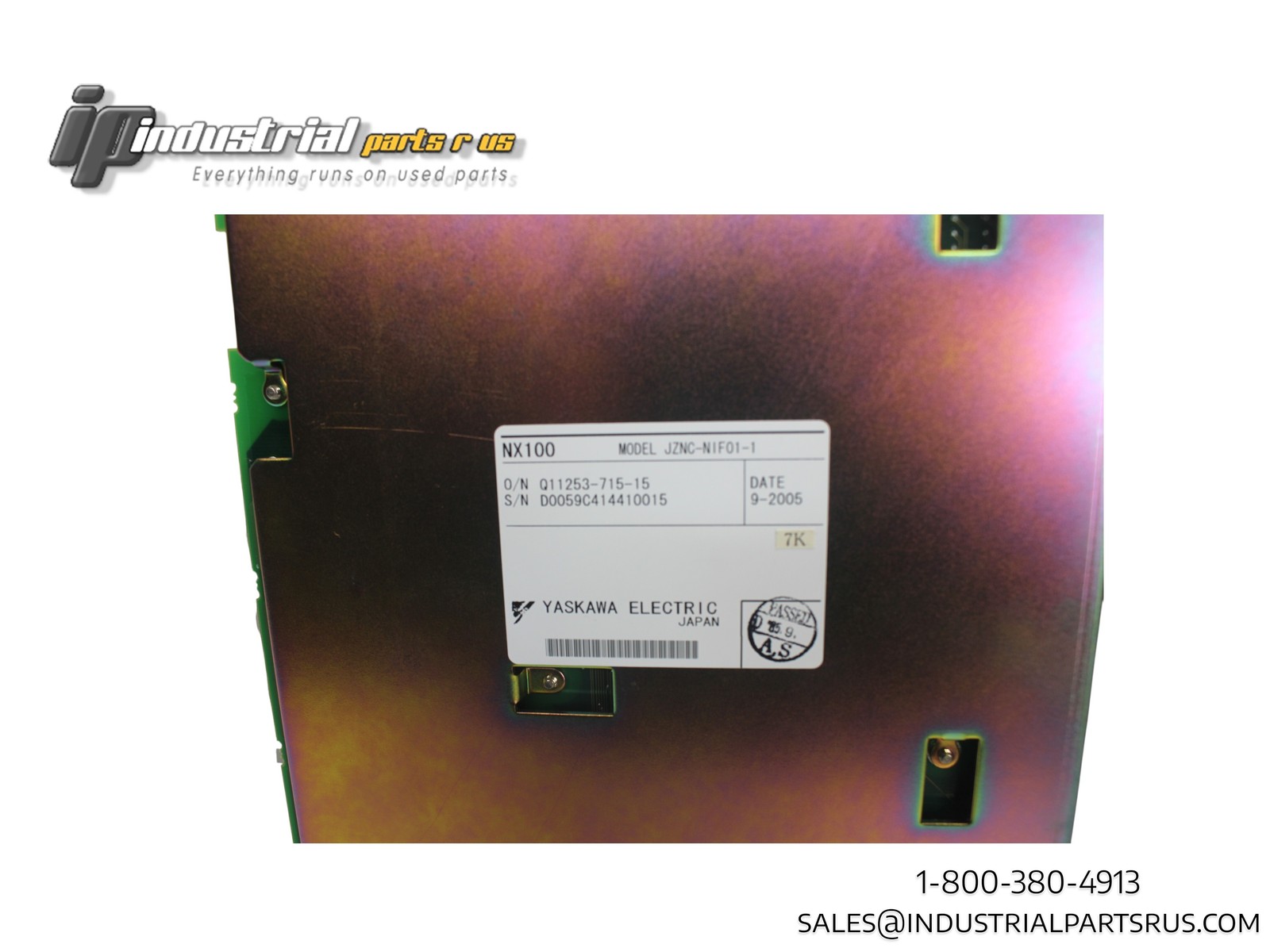 Yaskawa JZNC-NIF01-1 Interface Circuit Board NX100