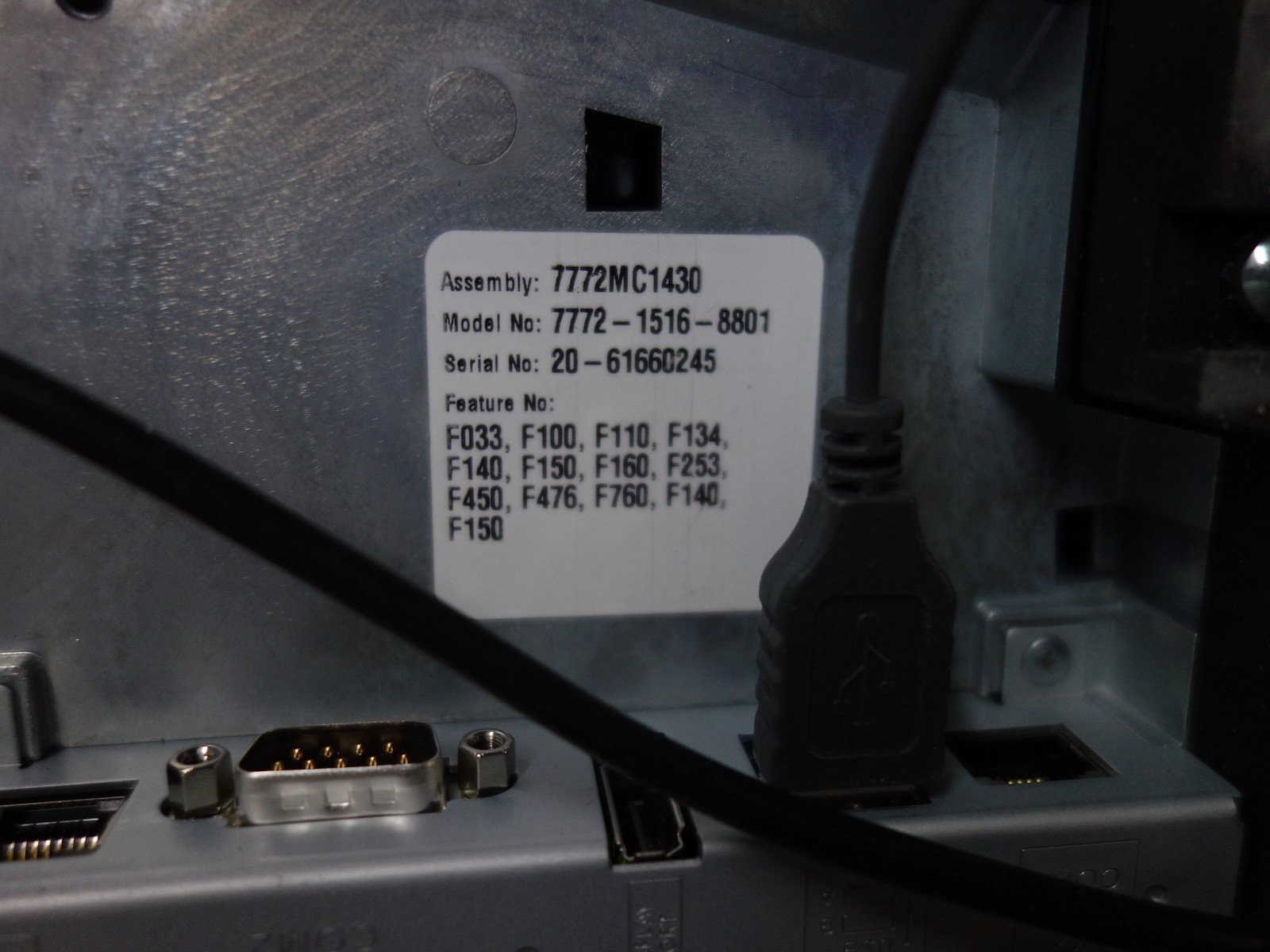 NCR CX7 7772-1516-8801 POS TERMINAL i5-8500T