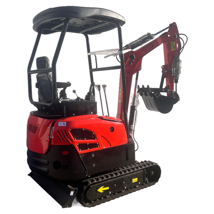 1.4 Ton Mini Excavator Tracked Crawler Kubota Diesel Engine w/ Side Swing Boom