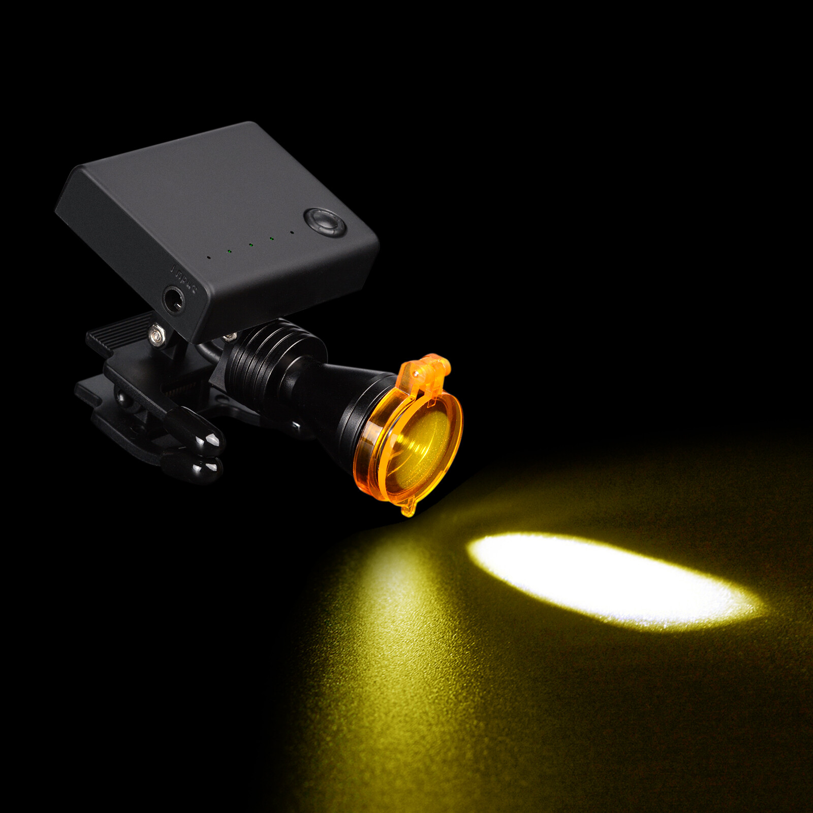5W Led Dental Medical Wireless Head Light Clip-on Headlight with Optical Filter