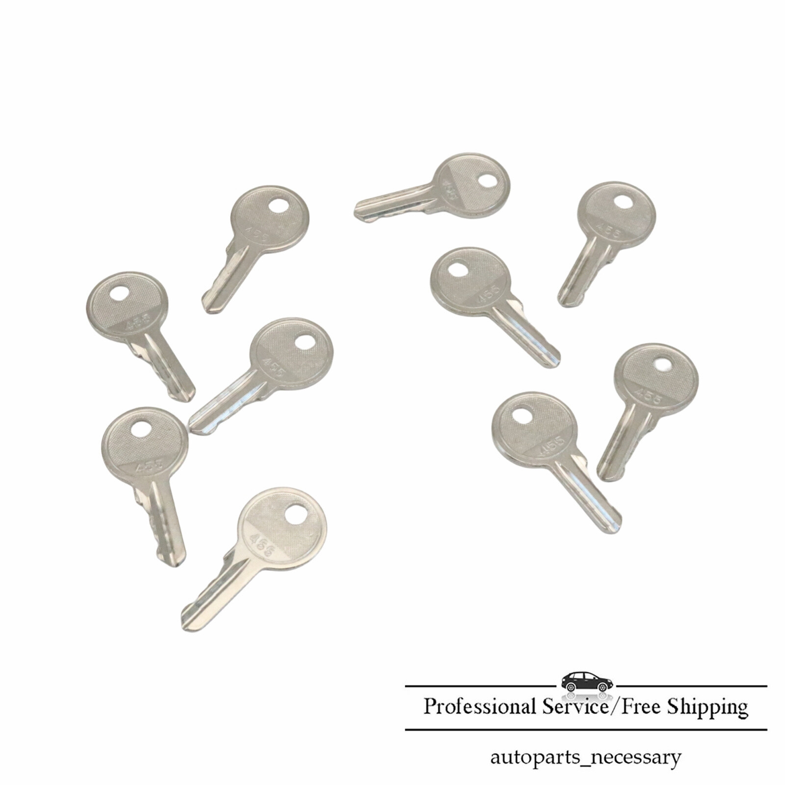 10X Ignition Keys 455 key 104466 For Genie Skyjack Snorkel Terex Vermeer