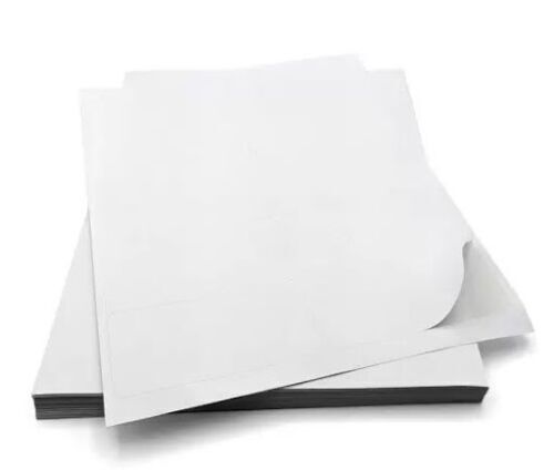 Blank Shipping Sheet Labels Laser/Ink Jet Printers White – Available In 6 Sizes