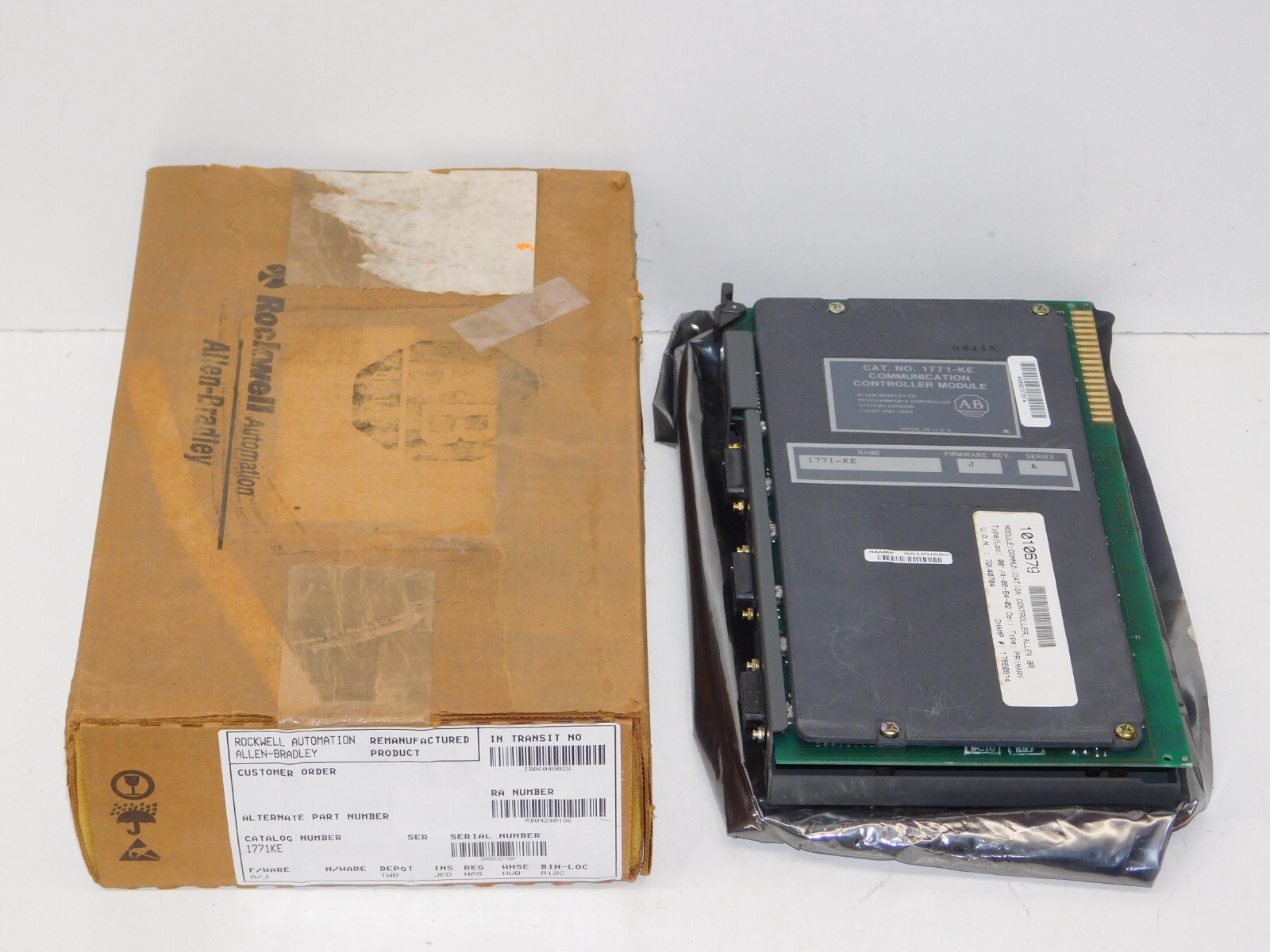 New Allen Bradley 1771-KE Communication Controller AB Module Rockwell Automation