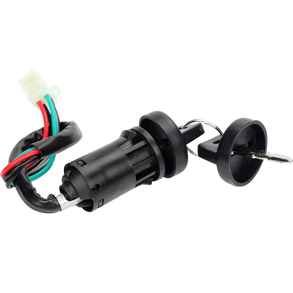 Ignition Key Switch with Cap for 50cc 70cc 90cc 110cc 125cc 150cc 200cc 250cc…