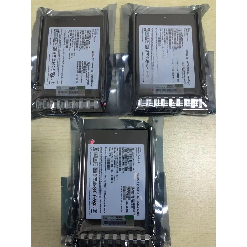 P18424-B21 P18483-001 RI Multi HPE 960GB SATA 6G 2.5″ RI SSD Solid State Drive