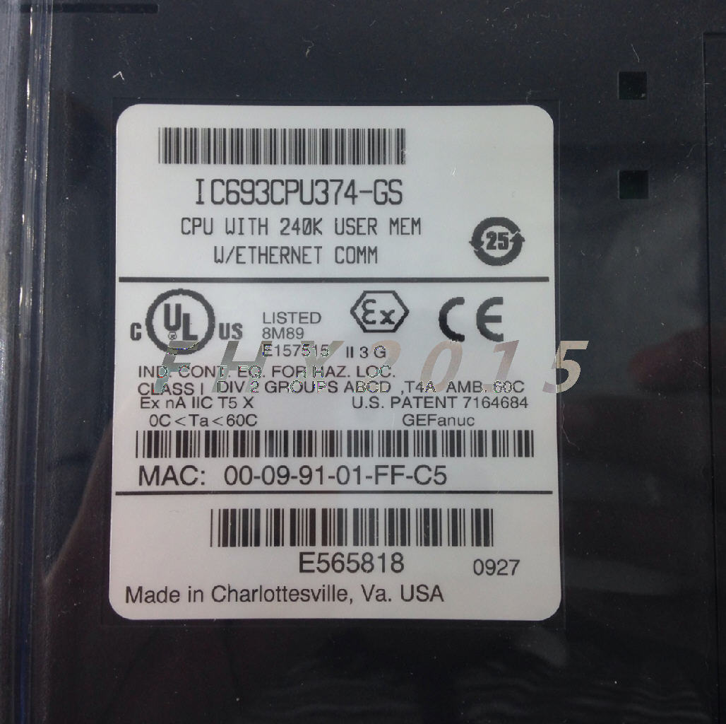 GE FANUC HORNER IC693CPU374 In Box IC693CPU374-GV IC693CPU374-GS/GP