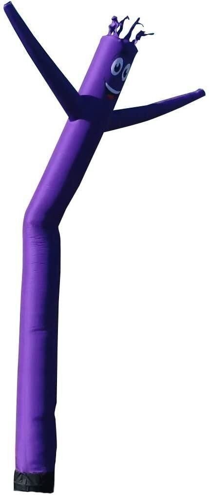 Light Blue 20ft Tall Inflatable Tube Man Air Powered Dancing Guy for Outdoors…