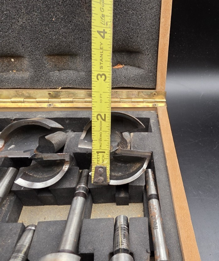 Freud Diablo FB-100 15 Piece Forstner Drill Bit Set 1/4″ – 2-1/8″ Wooden Case