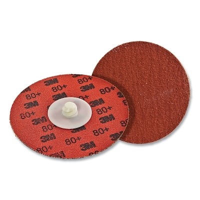 Cubitron™ II Roloc™ Durable Edge Disc 984F, Ceramic Aluminum Oxide, 2 in dia, 80