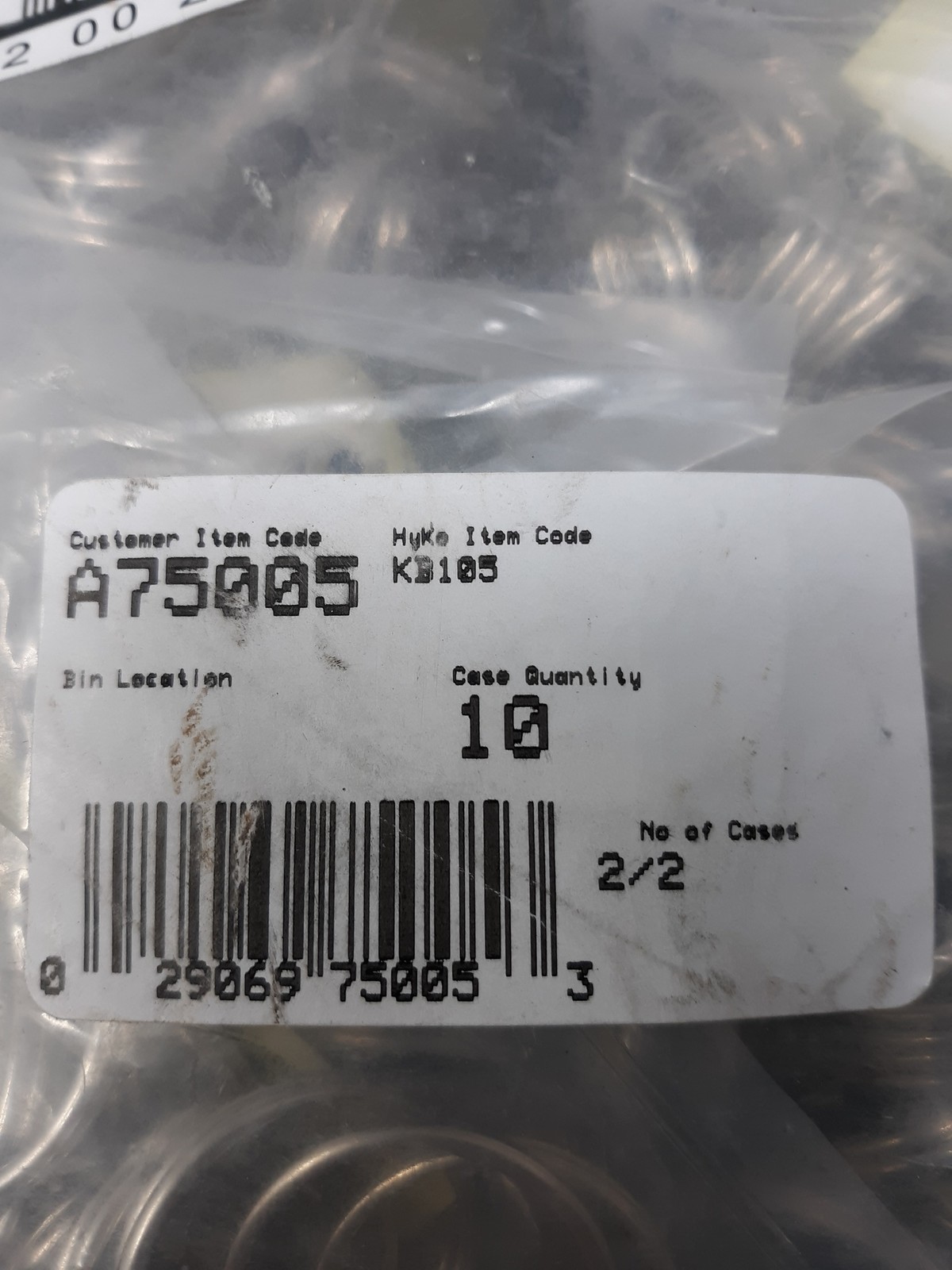 Hyko KB105 A75005 Metal Rings Bulk Pack Fastener Connection 1000pcs
