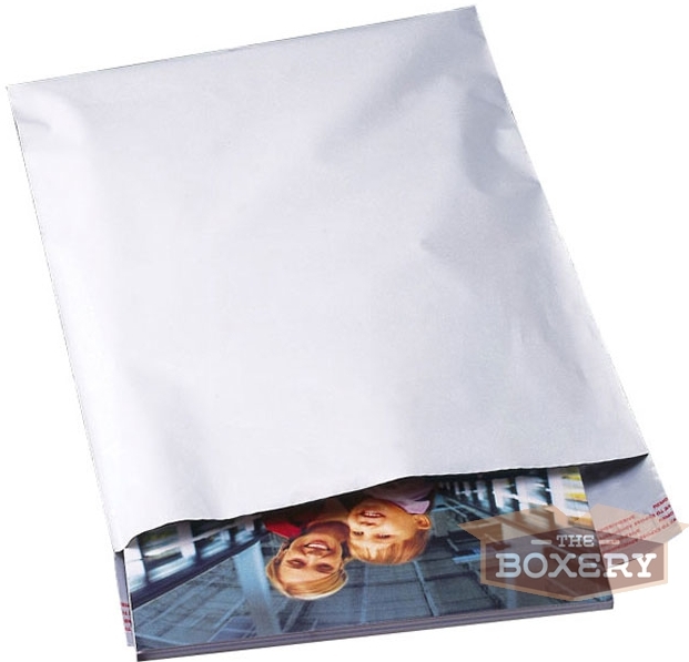 100 – 12×15.5 WHITE POLY MAILERS ENVELOPES BAGS 12 x 15.5 – 2.5MIL